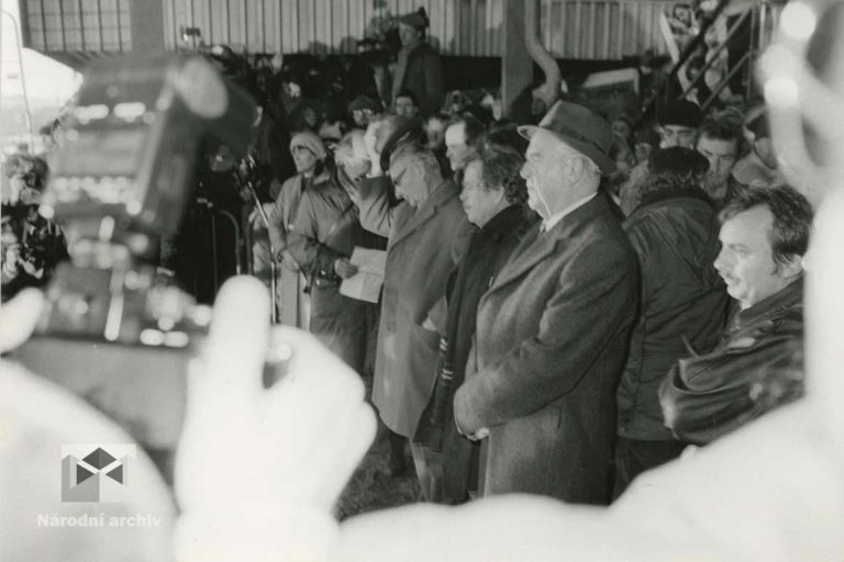 Demonstrace 1989, Praha, NA, Sb. FSČF – archiv