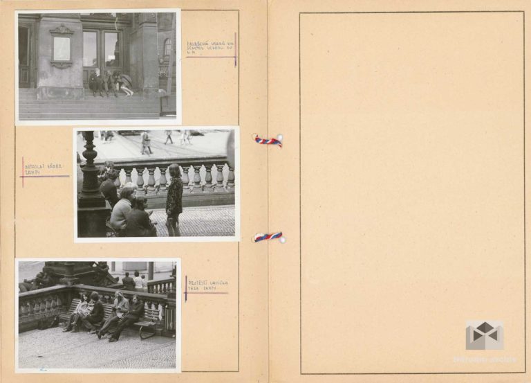 Fotodokumentace o činnosti „vlasatců“ od Národního muzea