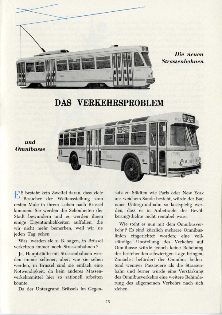 Městské tramvajové vozy a omnibusy