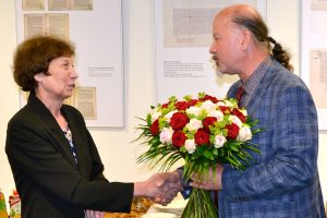 Slavnostní poděkování bývalé ředitelce Národního archivu Evě Drašarové