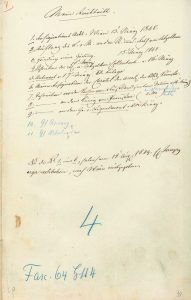 Soubor autobiografických rukopisů politika a diplomata Klementa Metternicha