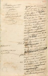 Soubor autobiografických rukopisů politika a diplomata Klementa Metternicha