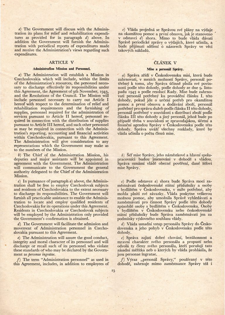 Úřední věstník československý, č. 2, 1945, roč. VI., s. 10–23.