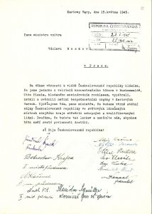Informace o zatčení O. Plaula, jednoho z velitelů KT Buchenwald.
