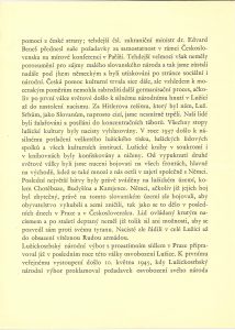 Žádost Lužickosrbského národního výboru v Budyšíně (se sídlem v Praze) ministru informací V. Kopeckému o podporu při připojení Lužice k Československu s přiloženým tištěným memorandem pro prezidenta E. Beneše a maršála Sovětského svazu J. V. Stalina.