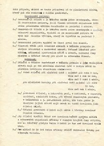 Memorandum revírní správy horníků v Moravské Ostravě ministrovi průmyslu B. Laušmanovi týkající se kritického stavu pracovních sil a sociálních požadavků zaměstnanců.