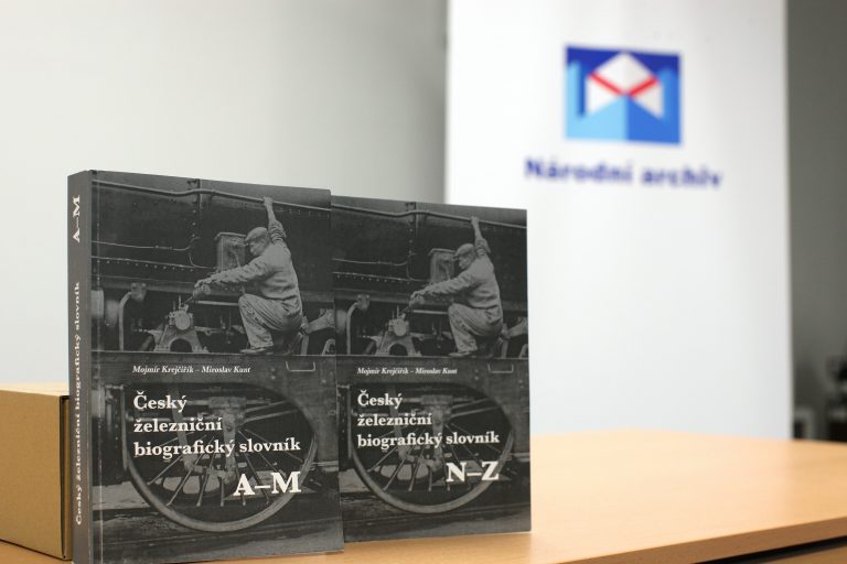 Český železniční biografický slovník představen v Národním archivu