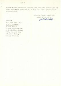 Zpráva Hlavní správy OBZ o výskytu skupin banderovců na Slovensku za období od 23. srpna do 10. září 1945.