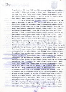Měsíční situační zpráva náměstka pražského primátora J. Pfitznera za období od 1. 4. do 30. 6. 1942 obsahující mj. vyjádření lítosti nad úmrtím R. Heydricha a odsouzení atentátu, zaslaná státnímu tajemníkovi K. H. Frankovi (s průvodním dopisem z 1. 7. 1942).