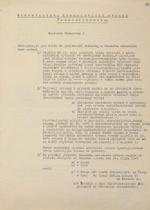 Sdělení předsedy ZNV v Praze L. Kopřivy generálnímu tajemníkovi ÚV KSČ R. Slánskému týkající se organizace voleb do zemských národních výborů a Prozatímního národního shromáždění a obsazení některých referátů pražského ZNV.