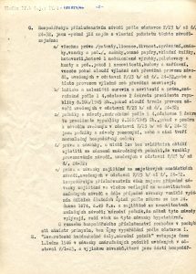 Zřizovací listina národního podniku Severočeské hnědouhelné doly, Most, vydaná Ministerstvem průmyslu (koncept).