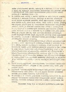 Zřizovací listina národního podniku Severočeské hnědouhelné doly, Most, vydaná Ministerstvem průmyslu (koncept).
