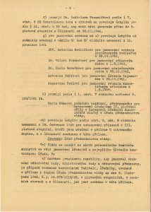 Záznam Úřadu předsednictva vlády k usnesení 101. schůze vlády ve věci podání demise a dalšího postupu v organizačních a personálních otázkách.
