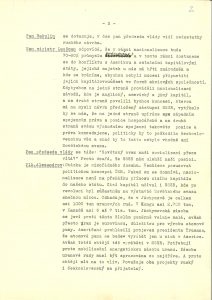 Záznam z porady představitelů československé vlády se zástupci Sovětského svazu o těžbě uranové rudy na našem území.