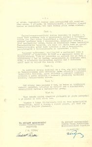 Dohoda mezi vládami SSSR a ČSR o rozšíření těžby rud a koncentrátů v Československu a o jejich dodávkách do Sovětského svazu (včetně protokolu k dohodě).