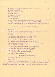 Informace Ministerstva vnitra o programu pohřbu J. Švermy pro Ředitelství národní bezpečnosti v Praze k přijetí bezpečnostních opatření (program v příloze).