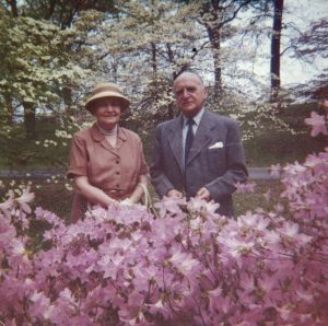 Fotografie manželů Zenklových v exilu v USA, 1959