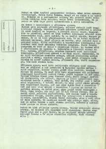 Závěrečné slovo K. Gottwalda na zasedání Ústředního výboru KSČ.