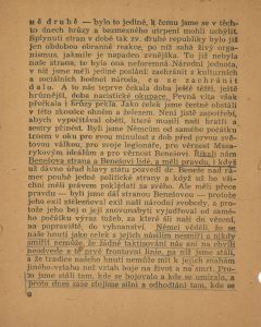 Projev předsedy strany P. Zenkla na sjezdu ČSNS.