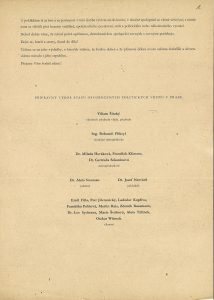 Programové prohlášení Přípravného ústředního výboru Svazu osvobozených polických vězňů v Praze.