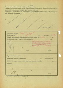 Členské přihlášky manželů Zápotockých do pražské pobočky SOPV (s přílohou).