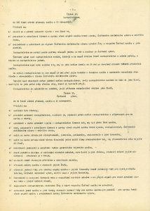 Stanovy SOPV a pozůstalých po politických vězních v Československé republice.