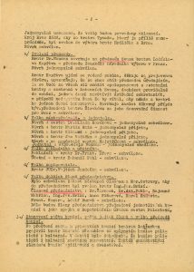 Zápis z ustavující schůze Ústředního výboru SOPV konané 8. ledna 1946.