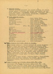 Zápis z ustavující schůze Ústředního výboru SOPV konané 8. ledna 1946.