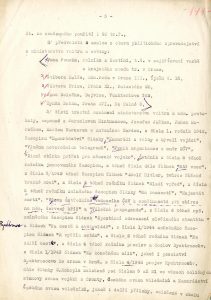 Žaloba národního prokurátora F. Tržického na O. Bláhu, R. Rychtrmoce a G. Mohapla.