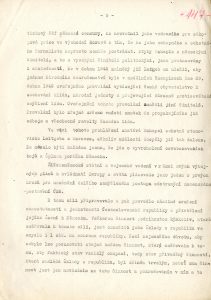 Žaloba národního prokurátora F. Tržického na O. Bláhu, R. Rychtrmoce a G. Mohapla.