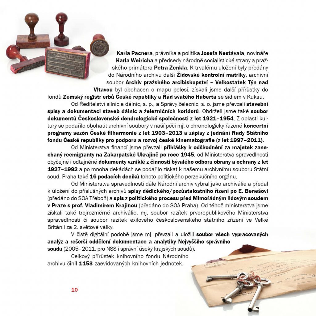 Národní archiv v roce 2025