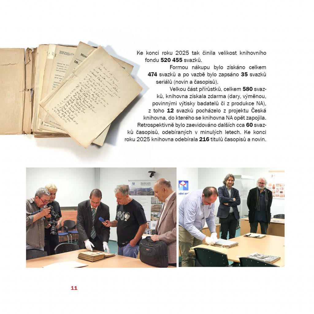 Národní archiv v roce 2025