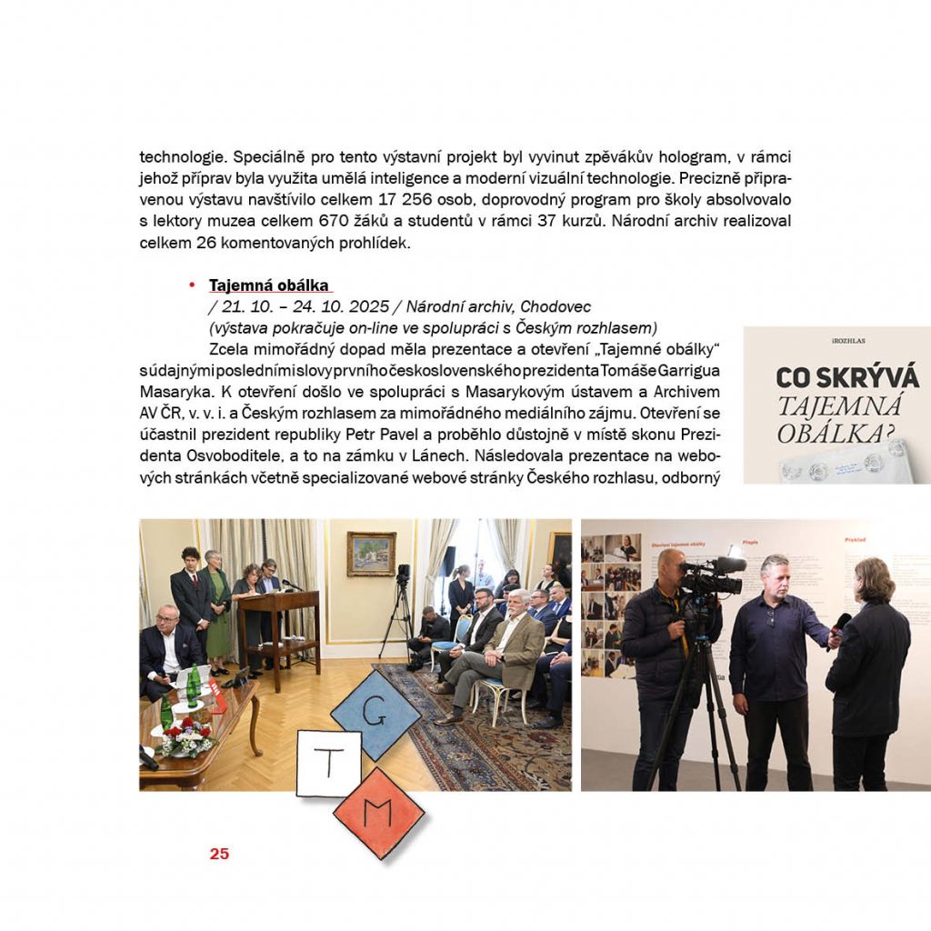 Národní archiv v roce 2025