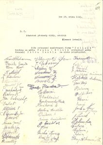 Protesty závodních rad pražských podniků proti jmenování P. Zenkla primátorem, zaslané náměstkovi předsedy vlády K. Gottwaldovi.