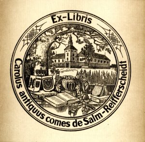  Exlibris Karla ze Salm-Reifferscheidt-Raitzu